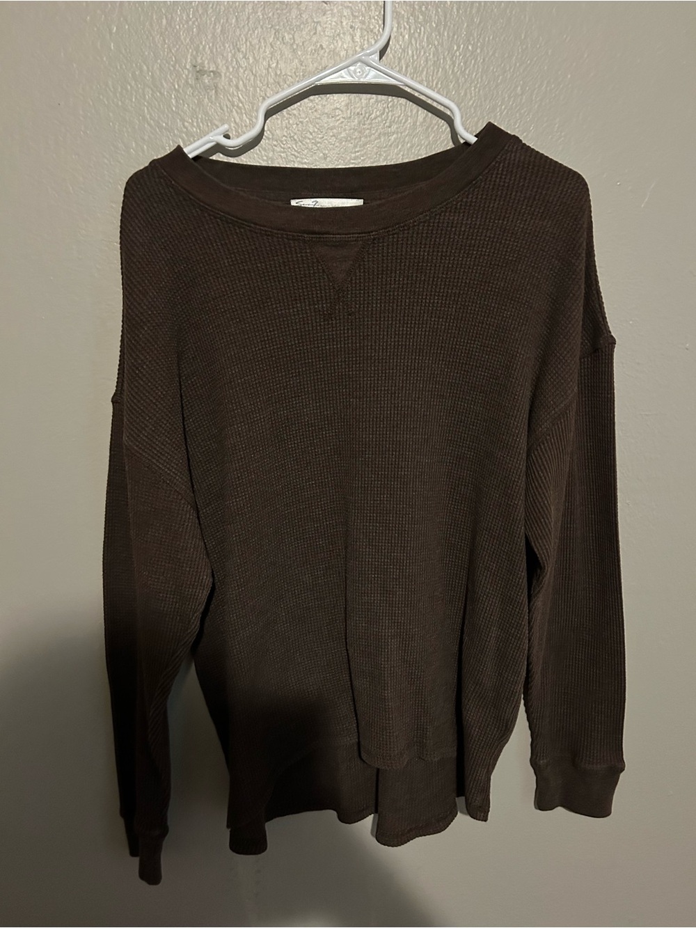 FREE WHEN BUNDLED brown crew neck